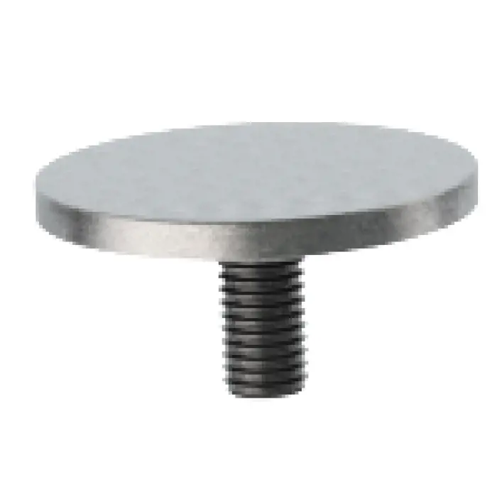 GLASS TABLE TOP ADAPTERS STAINLESS STEEL